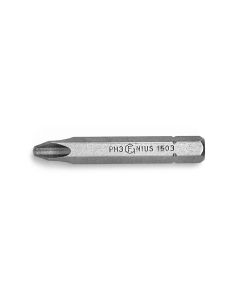 Genius Tools 1/4" Hex Shank, PH.3 Phillips Screwdriver Bit, 88mmL - 1503