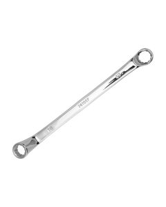 Genius Tools 16x17mm Double Ended Offset Ring Wrench (Mirror Finish) - 741617