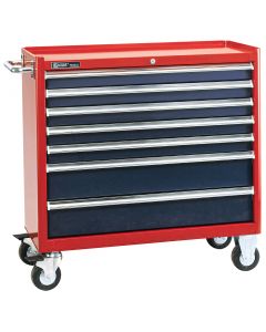 Genius Tools 7 Drawer Roller Cabinet, 980 x 463 x 820mm - TS-468